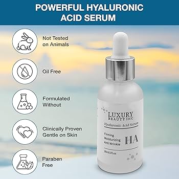 Amazon.com: Luxury Beauty Inc Hyaluronic Acid Anti-Aging